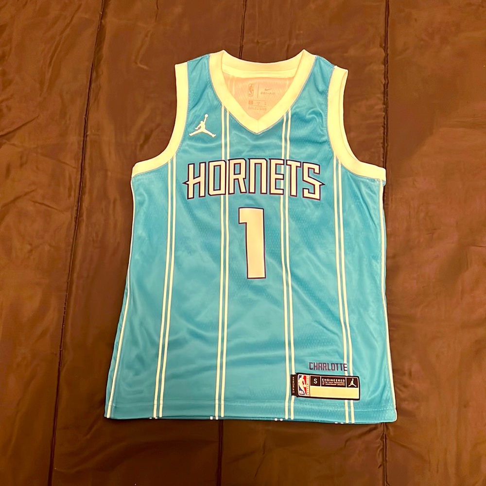 LaMelo Ball Charlotte Hornets Jordan Brand Youth 2021/22 Swingman Jersey